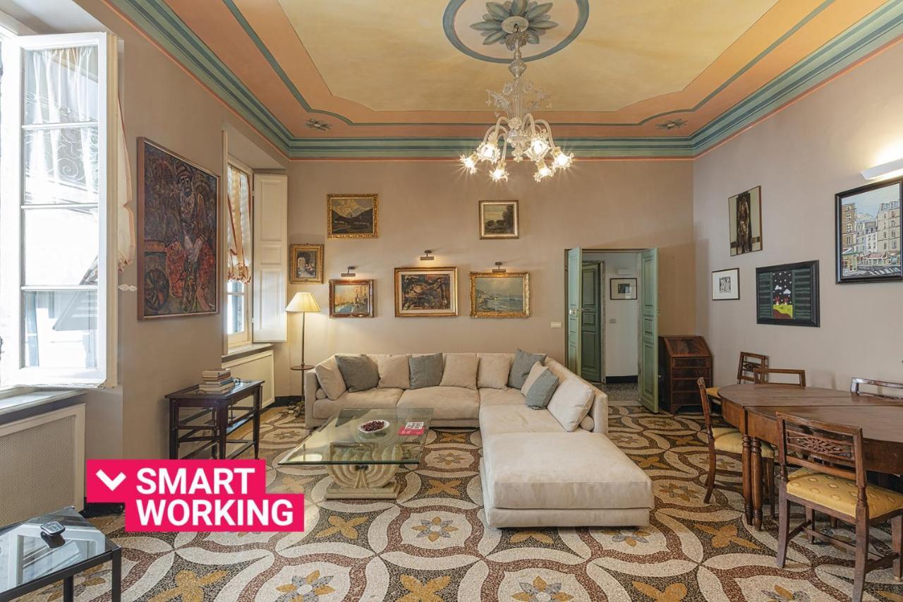 Fancy Apartment In Palazzo Grimaldi By Wonderful Italy Генуя Экстерьер фото